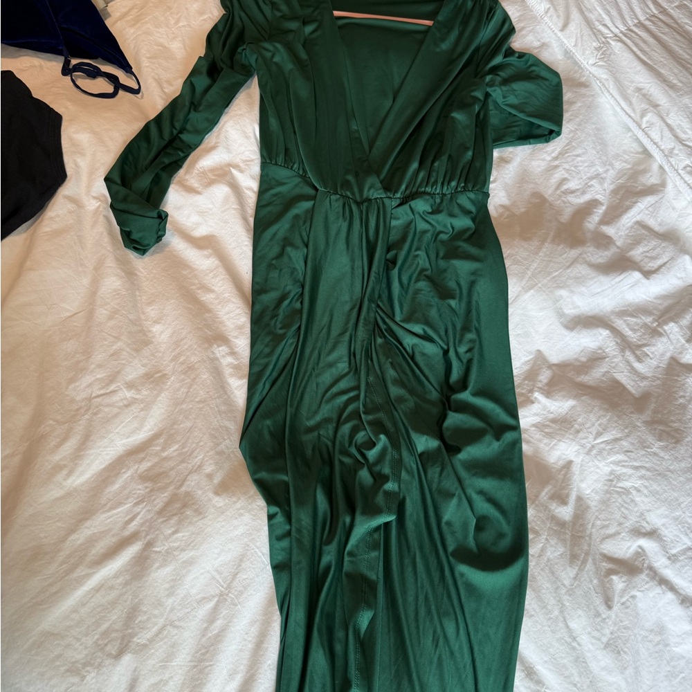 Miss Avenue Emerald Green Dress